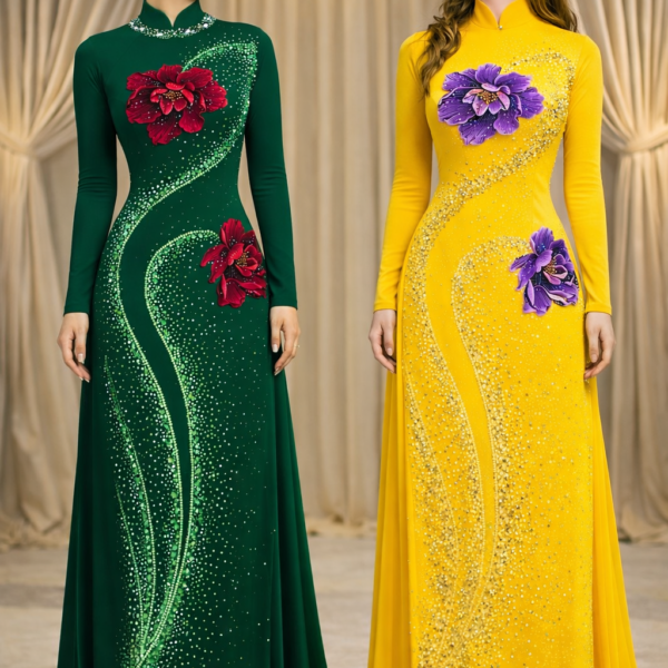 Floral S-Curve Couture